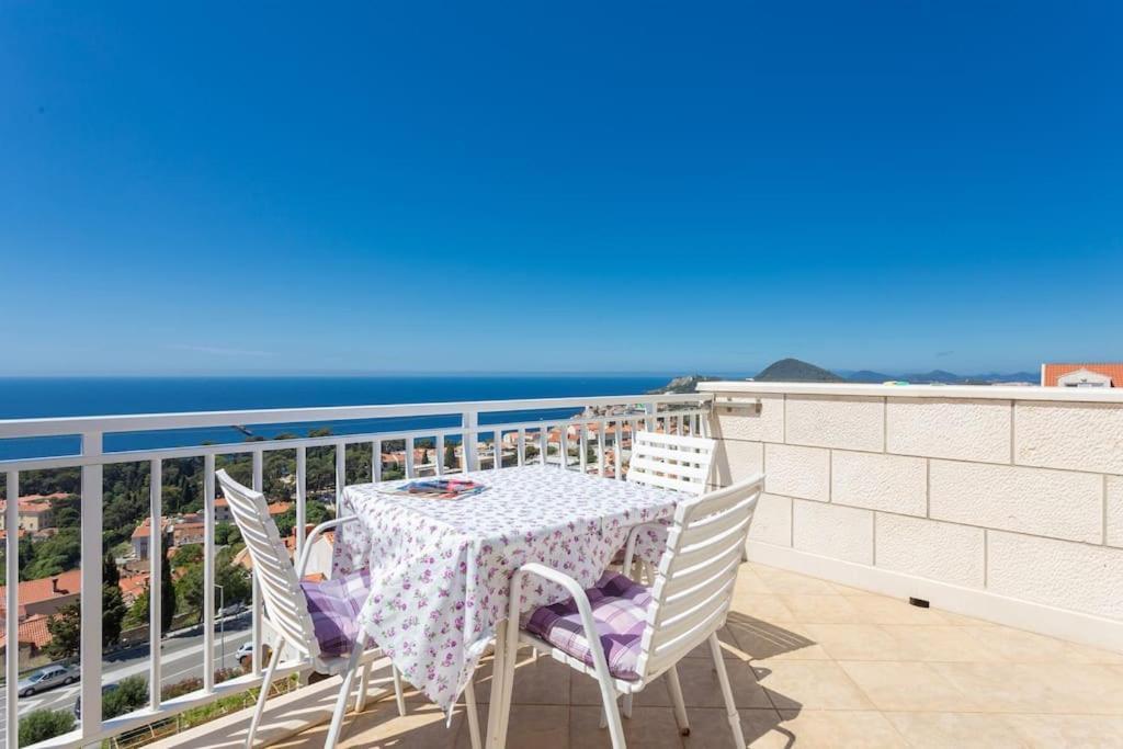 Romantic Ap,With Amazing View Dubrovnik Luaran gambar