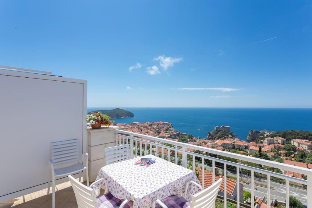 Romantic Ap,With Amazing View Dubrovnik Luaran gambar