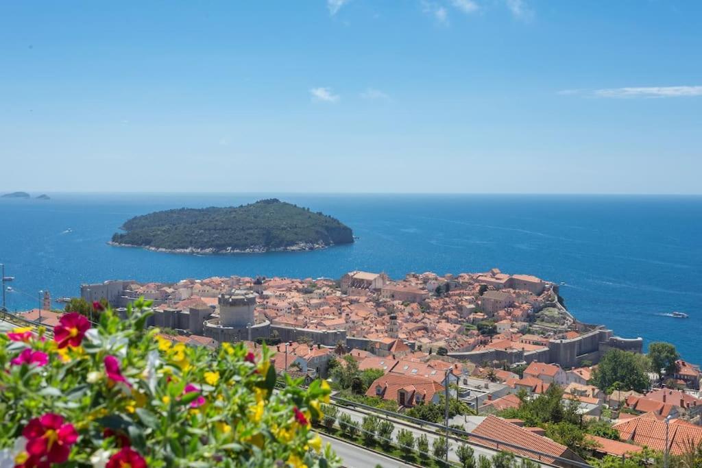 Romantic Ap,With Amazing View Dubrovnik Luaran gambar