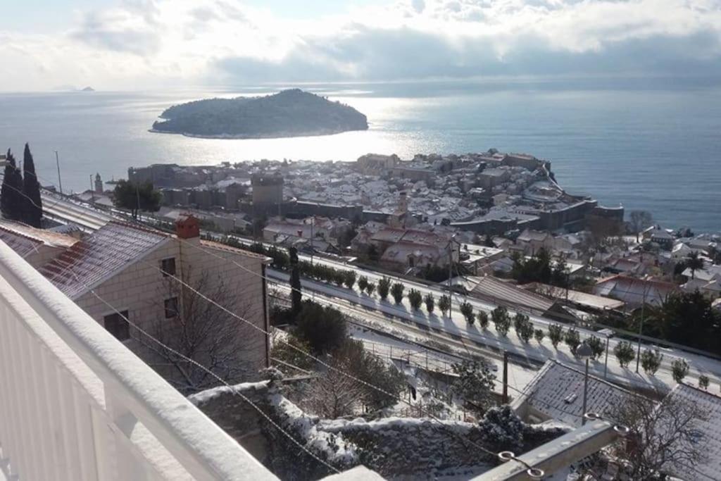 Romantic Ap,With Amazing View Dubrovnik Luaran gambar