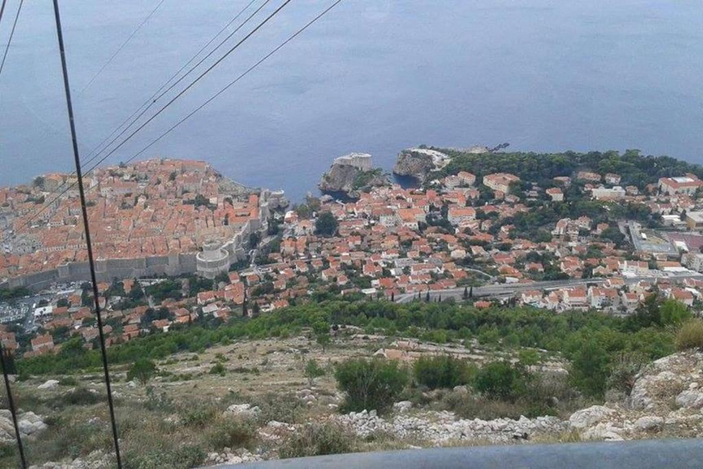 Romantic Ap,With Amazing View Dubrovnik Luaran gambar